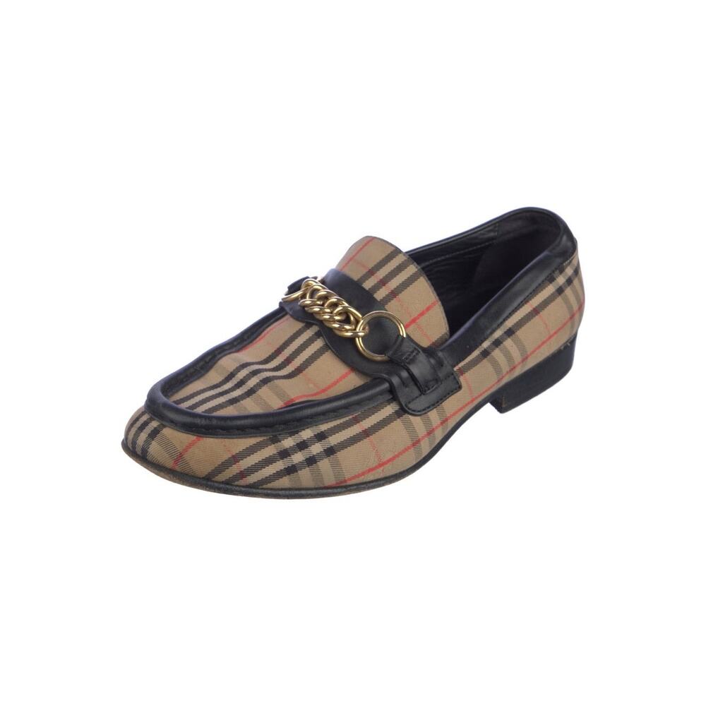❤️Burberry Canvas Plaid Novacheck Loafers❤️ - Picture 3 of 5